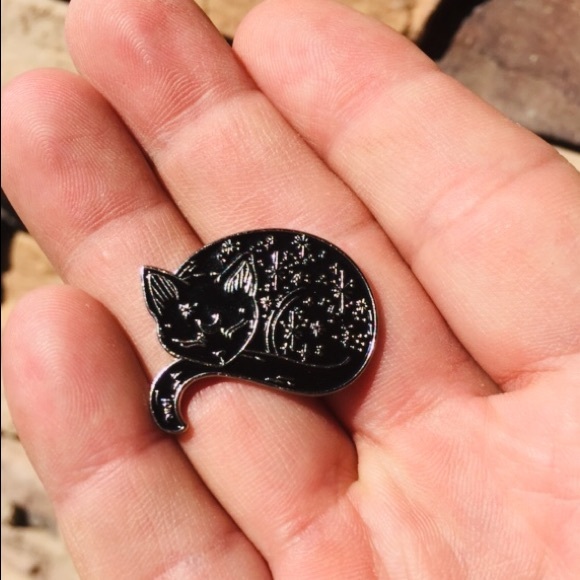 Cat Pin Celestial Space Kitty | NEW - Picture 5 of 8